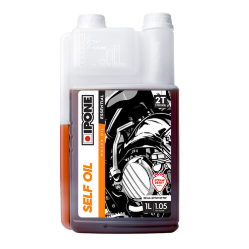 IPONE polusintetičko ulje za dvotaktne motore Self Oil 1L dozer sa mirisom JAGODE