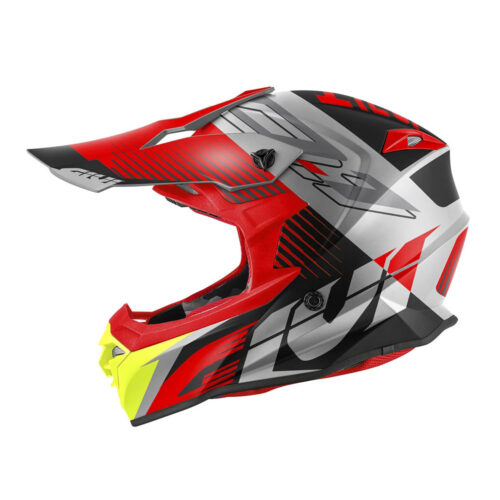 Kaciga GIVI Cross 60.1 FRESH titanium crveno crna
