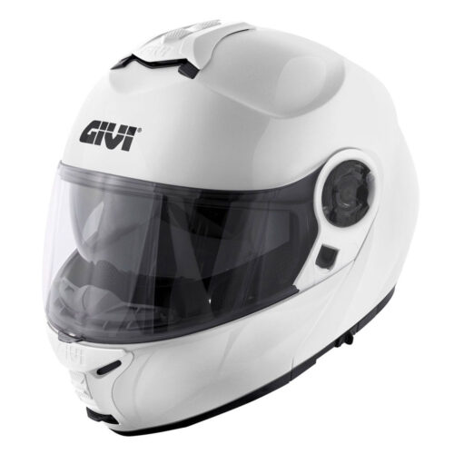 Kaciga GIVI Flip Up X21 EVO bela sa naočarima