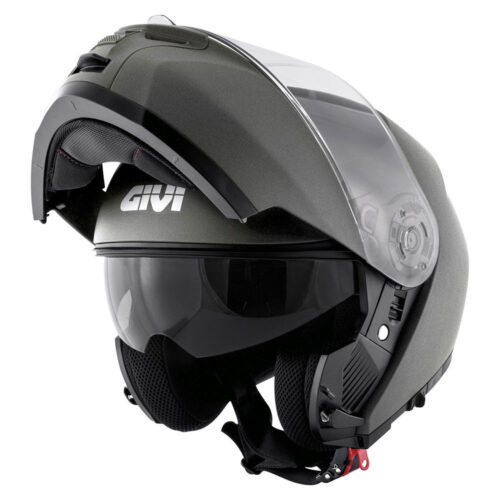 Kaciga GIVI Flip Up X21 EVO TITANIUM sa naočarima