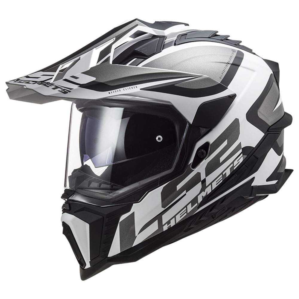 41e8da27-9a25-426f-8355-27953e8def78 Kaciga LS2 Enduro MX701 EXPLORER ALTER mat crno bela sa naočarima