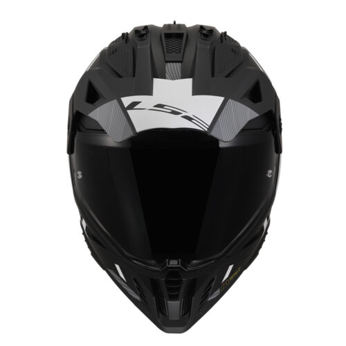 Kaciga LS2 Enduro MX702 PIONEER II HILL mat crno bela