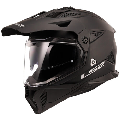Kaciga LS2 Enduro MX702 PIONEER II mat crna