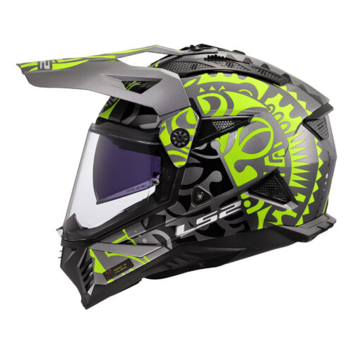 Kaciga LS2 Enduro MX702 PIONEER II RANGI žuta