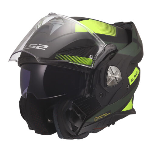 Kaciga LS2 Flip Up FF901 ADVANT X NOVA crno žuta