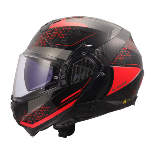 Kaciga LS2 Flip Up FF910 ADVANT II ASTRAL crvena