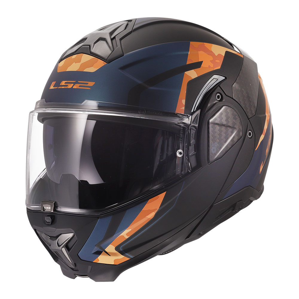 074d99af-97df-4627-8944-04ef2628ca29 Kaciga LS2 Flip Up FF910 ADVANT II GLIDE crno narandžasta