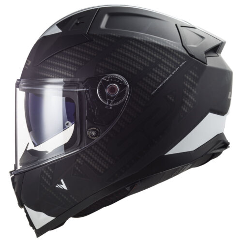 Kaciga LS2 Full Face FF811 VECTOR II SPLITTER crno bela sa naočarima