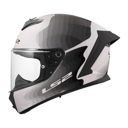 Kaciga LS2 Full Face FF820 RAPID III FLOW belo siva