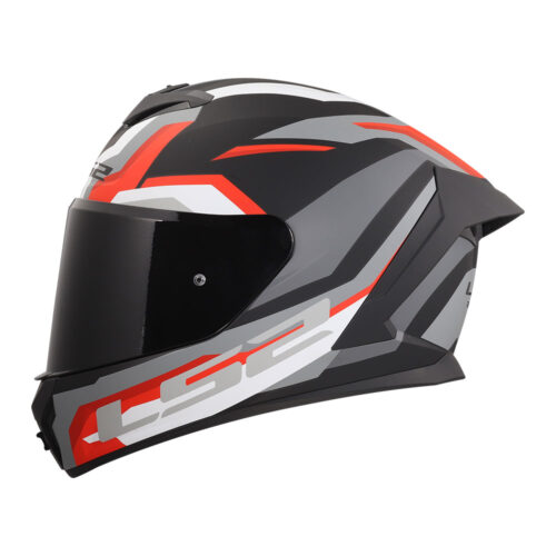 Kaciga LS2 Full Face FF820 RAPID III HYPER crno crvena