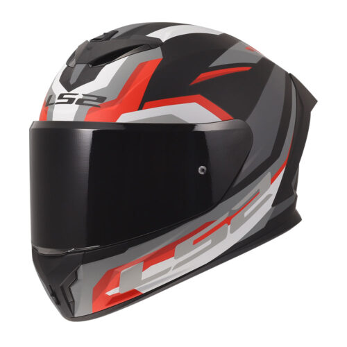 Kaciga LS2 Full Face FF820 RAPID III HYPER crno crvena