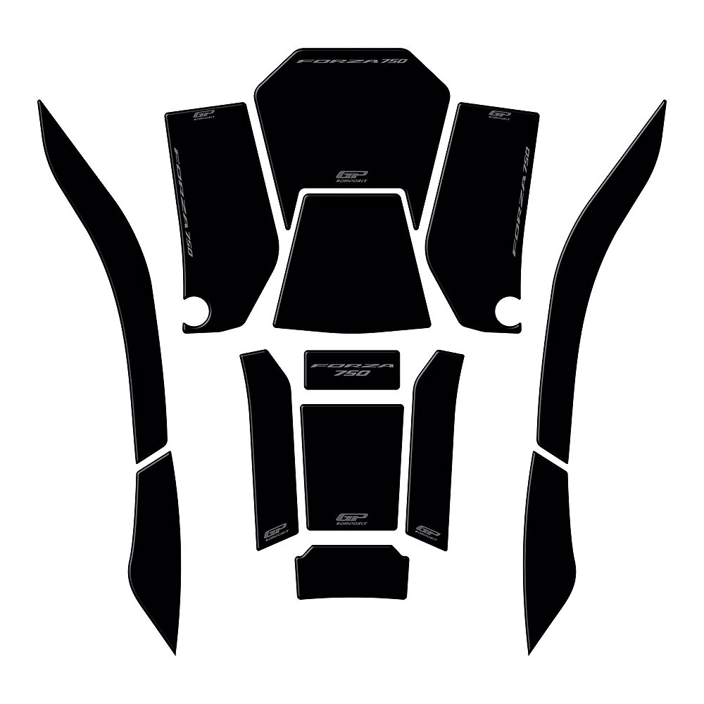 785043b4-a56c-45be-8a61-abe9544be406 Nalepnica rezervoara TANK PAD Honda Forza 750 (21-24) GP KOMPOZIT