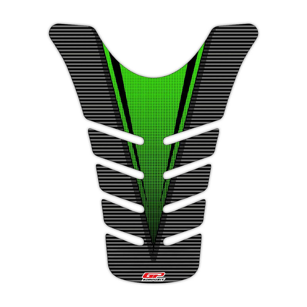 d50e3853-85f1-4dea-a86a-0637b56b0bb0 Nalepnica rezervoara TANK PAD Kawasaki ZX-6R (09-17) zelena GP KOMPOZIT