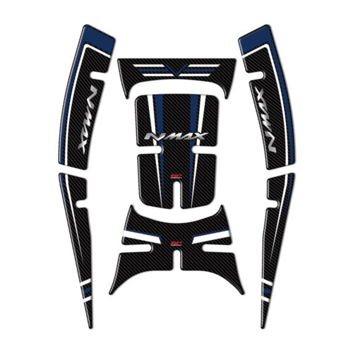 Nalepnica rezervoara TANK PAD Yamaha N MAX 125/ 155 (21-24) plavo carbon GP KOMPOZIT