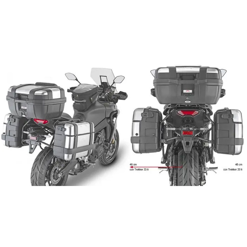 2ba76fb3-c839-4136-8467-5850ce6190e9 Nosač bočnih kofera Kappa Yamaha MT09 Tracer (21-23) KLO2159MK