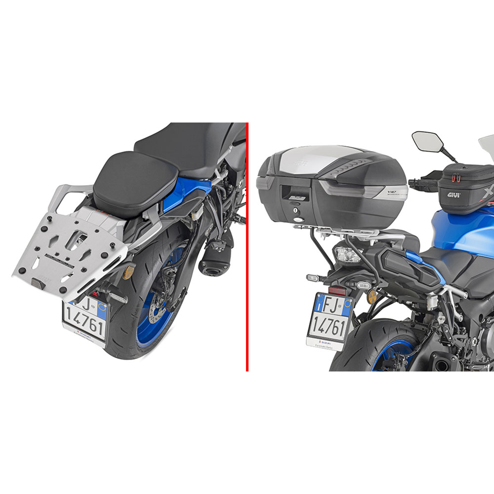 f18cfa40-cd36-48f3-813b-83abbf080899 Nosač centralnog kofera GIVI Suzuki GSX S1000 GX (24-26) SRA3128