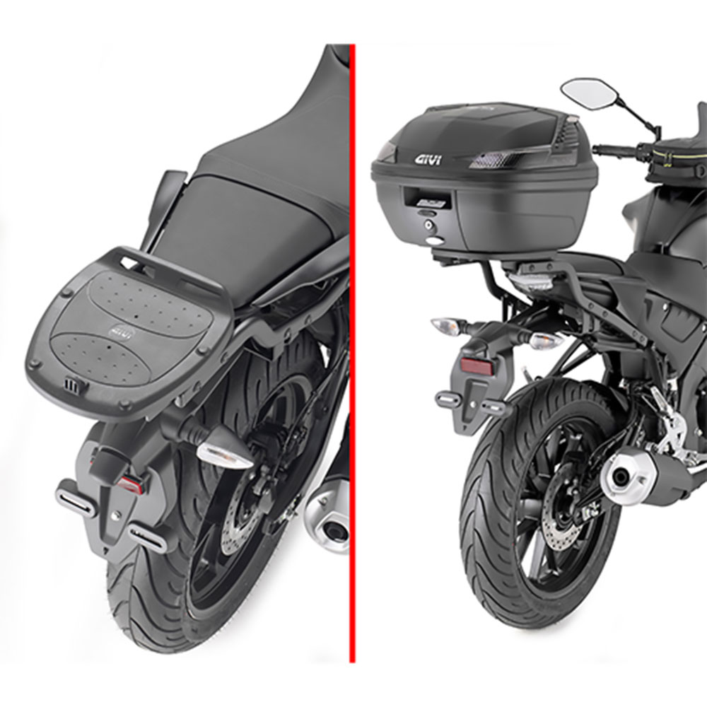 d24d8fac-4e2b-4d74-9791-f0a499bb3f95 Nosač centralnog kofera GIVI Yamaha MT 125 (20-25) SR2166