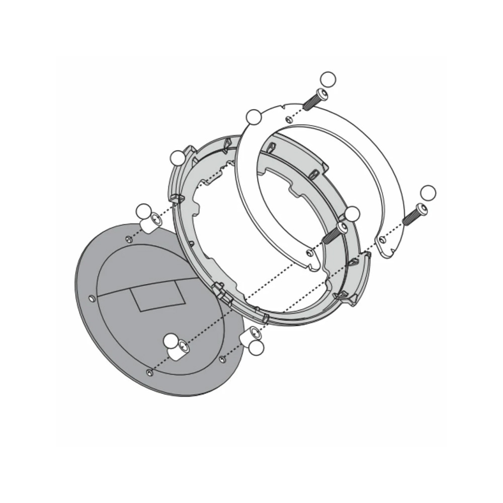 d1d6b629-a8ed-40c5-8105-702f5f5f7490 Nosač Tanklock torbe Kappa Kawasaki Versys 1000 (12-18) BF04K