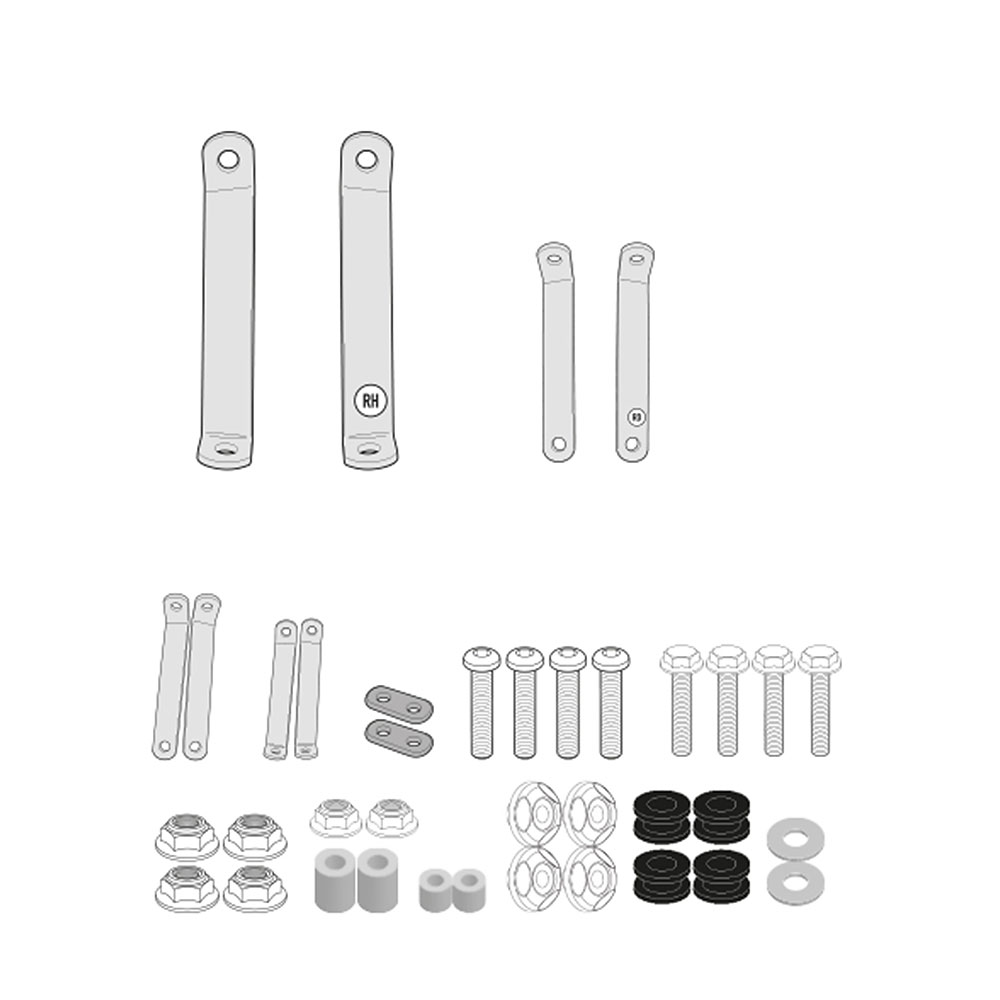 77a16054-81c0-4c33-b465-c1609ff8d547 Nosač vizira GIVI Kymco Agility 50 / 125 /150 / 200 (14-25) A6119A