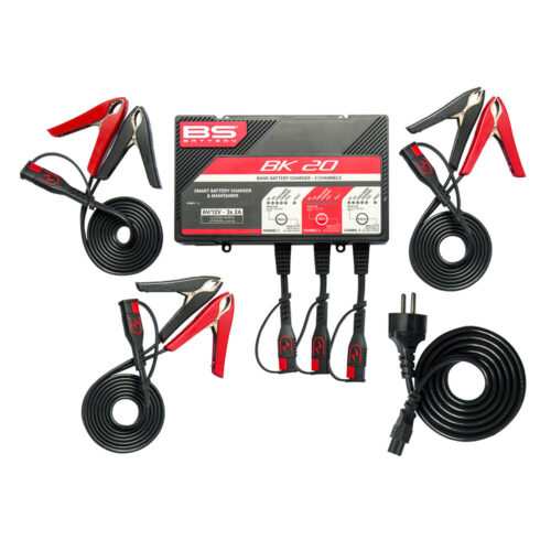 Punjač akumulatora pametni tri izlaza 6V/12V/12.8V 2A BS (BK20)