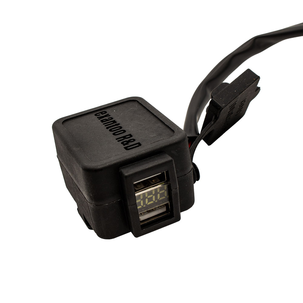 a55a3b9d-b5be-4110-9c64-6308fbf885ea Punjač sa USB priključkom i meračem voltaže EXANTOO