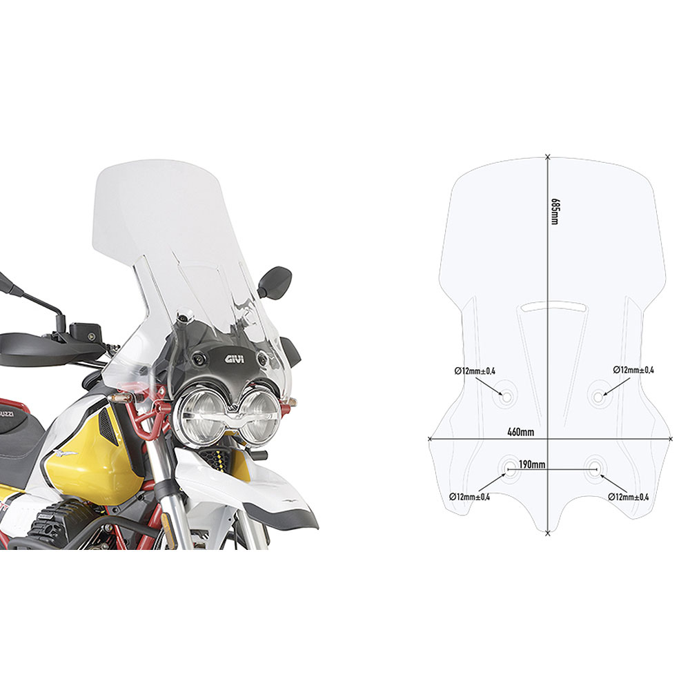 accd7783-08d7-4012-8d61-3364c7458190 Vizir providni GIVI Moto Guzzi V85 TT (19-23) D8203ST