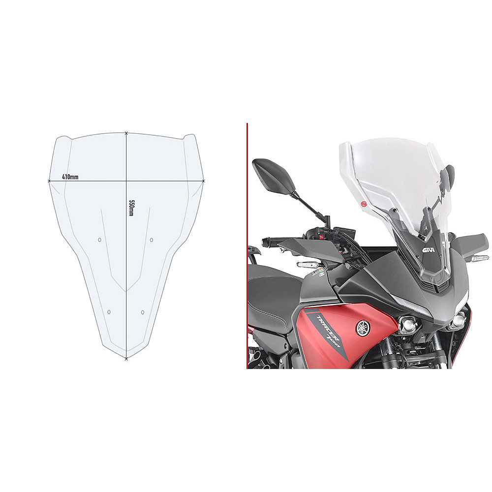 0aab7e8c-accc-4910-8ae1-8a2d18cb17ed Vizir providni GIVI Yamaha TRACER 7 ( 20-24 ) D2148ST