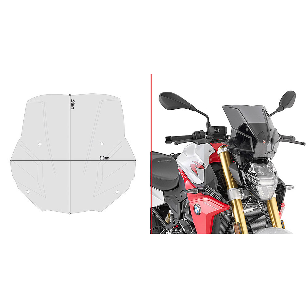b1fa0ef8-0950-4751-b84a-2e3155b0ef0b Vizir zatamnjeni GIVI BMW F 900 R (20-24) 5139S