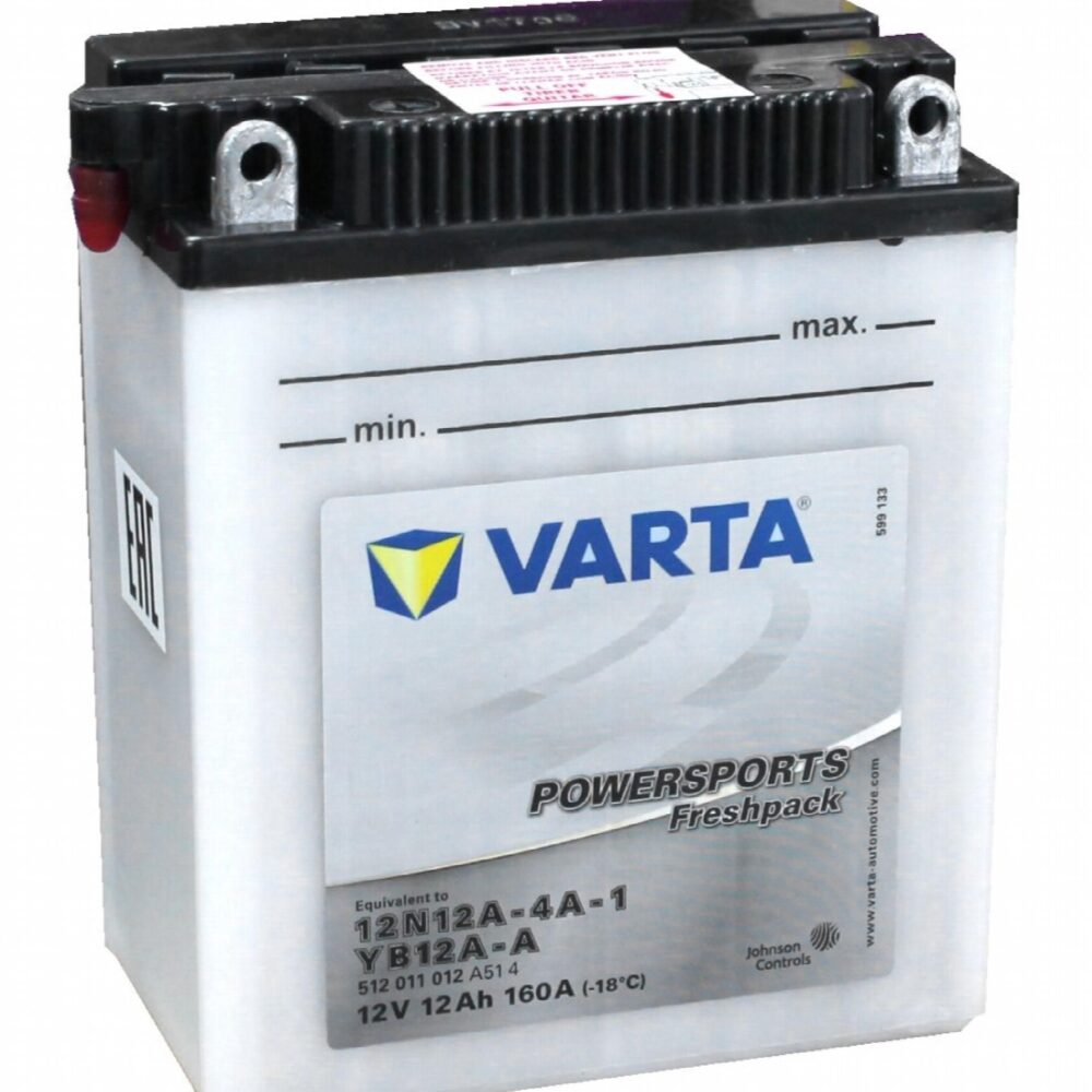 AKUMULATOR VARTA 12AH L+ (YB12A-A VARTA)