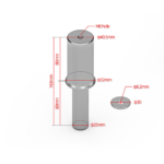 Pin za štender za Mono viljušku 40.5mm MB-MOTO