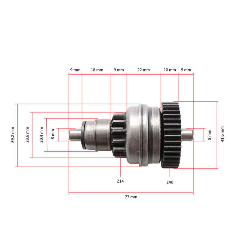 Bendiks Piaggio Vespa 125/150/180 (14/40) RMS