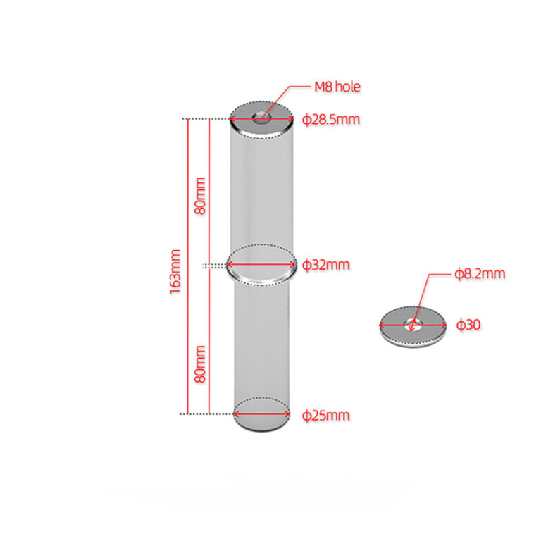 Pin za štender za Mono viljušku 28.5mm MB-MOTO