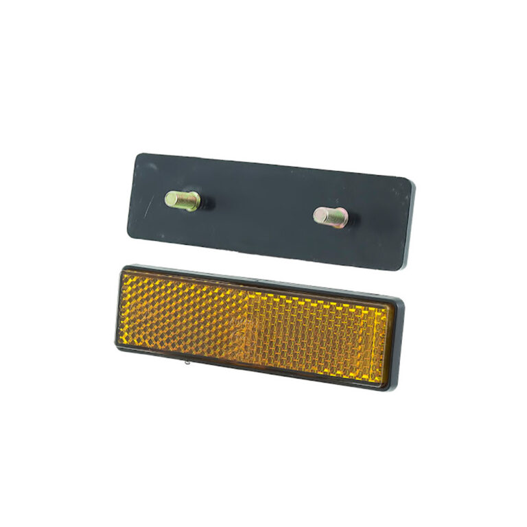 Mačije oko pravougaono 95x25mm narandžasto RMS