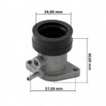 Grlo karburatora Yamaha T-MAX 500cc levi (01-03) RMS