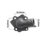 Grlo karburatora Minarelli horizontalni 50cc 2T RMS
