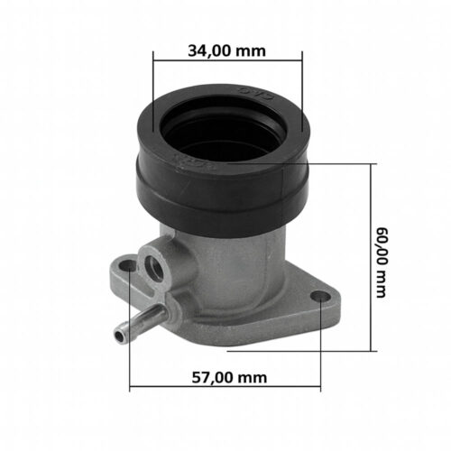 Grlo karburatora Yamaha T-MAX 500cc levi (01-03) RMS