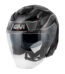 Kaciga jet GIVI X31 IMPACT titanium crno crvena