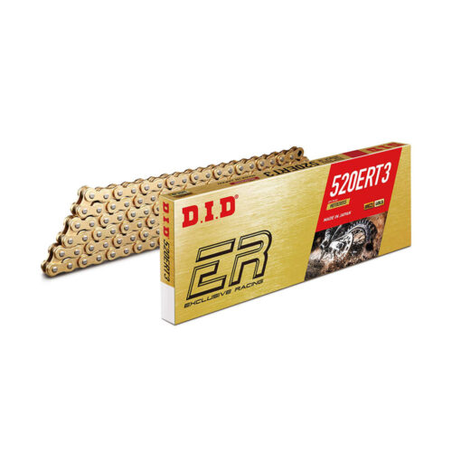 Lanac DID 520ERT3 118 linkova zlatni Exclusive racing bez gumica