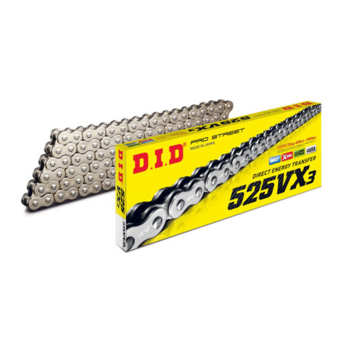 Lanac DID 525VX3 128 linkova Pro-street X-Ring srebrni