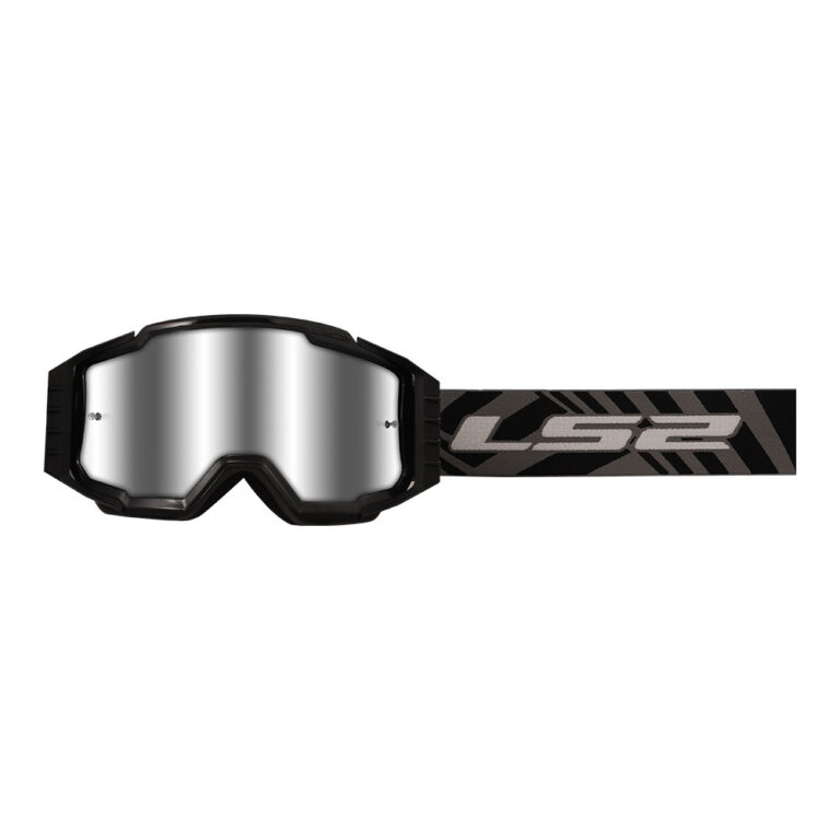 Moto Cross naočare dečije LS2 CHARGER PRO KID crne sa iridijum vizirom