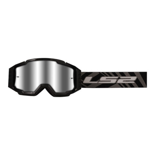 Moto Cross naočare dečije LS2 CHARGER PRO KID crne sa iridijum vizirom