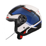 Kaciga LS2 Jet OF616 AIRFLOW II SOLAR belo plavo crvena