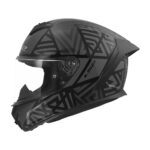 Kaciga LS2 Full Face FF820 RAPID III LABYRINTH crno siva