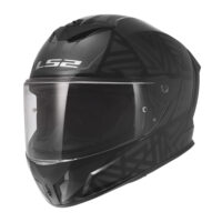 Kaciga LS2 Full Face FF820 RAPID III LABYRINTH crno siva