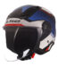 Kaciga LS2 Jet OF616 AIRFLOW II SOLAR belo plavo crvena